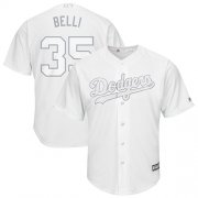 Wholesale Cheap Dodgers #35 Cody Bellinger White "Belli" Players Weekend Cool Base Stitched MLB Jersey