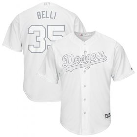 Wholesale Cheap Dodgers #35 Cody Bellinger White \"Belli\" Players Weekend Cool Base Stitched MLB Jersey