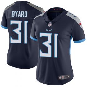 Wholesale Cheap Nike Titans #31 Kevin Byard Navy Blue Team Color Women\'s Stitched NFL Vapor Untouchable Limited Jersey