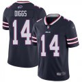 Wholesale Cheap Nike Bills #14 Stefon Diggs Navy Men's Stitched NFL Limited Inverted Legend Jersey