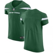 Wholesale Cheap Nike Jets Blank Green Team Color Men's Stitched NFL Vapor Untouchable Elite Jersey
