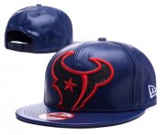 Wholesale Cheap NFL Houston Texans Team Logo Navy Blue Adjustable Hat Q45
