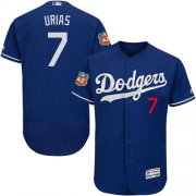 Wholesale Cheap Dodgers #7 Julio Urias Blue Flexbase Authentic Collection Stitched MLB Jersey