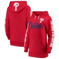 Wholesale Cheap Philadelphia Phillies G-III 4Her by Carl Banks Women's Extra Innings Pullover Hoodie Red