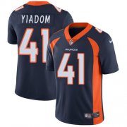 Wholesale Cheap Nike Broncos #41 Isaac Yiadom Navy Blue Alternate Men's Stitched NFL Vapor Untouchable Limited Jersey