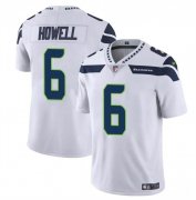 Cheap Men's Seattle Seahawks #6 Sam Howell White Vapor Limited Football Stitched Jersey