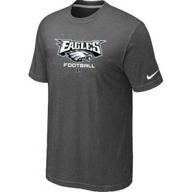 Wholesale Cheap Nike Philadelphia Eagles Big & Tall Critical Victory NFL T-Shirt Dark Grey