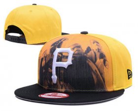 Wholesale Cheap MLB Pittsburgh Pirates Snapback Ajustable Cap Hat 7