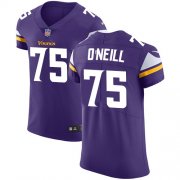 Wholesale Cheap Nike Vikings #75 Brian O'Neill Purple Team Color Men's Stitched NFL Vapor Untouchable Elite Jersey