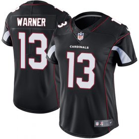 Wholesale Cheap Nike Cardinals #13 Kurt Warner Black Alternate Women\'s Stitched NFL Vapor Untouchable Limited Jersey