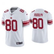 Wholesale Cheap Men's White New York Giants #80 Kyle Rudolph Vapor Untouchable Limited Stitched Jersey