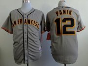 Wholesale Cheap Giants #12 Joe Panik Grey Road Cool Base Stitched MLB Jersey