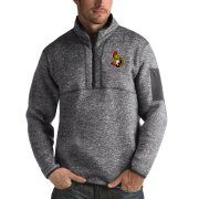 Wholesale Cheap Ottawa Senators Antigua Fortune Quarter-Zip Pullover Jacket Black