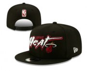 Wholesale Cheap Miami Heats Snapback Ajustable Cap Hat YD 1