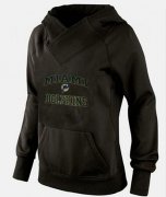 Wholesale Cheap Women's Miami Dolphins Heart & Soul Pullover Hoodie Black