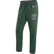 Wholesale Cheap Men's New York Jets Nike Green Circuit Sideline Performance Pants