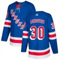 Wholesale Cheap Adidas Rangers #30 Henrik Lundqvist Royal Blue Home Authentic Stitched Youth NHL Jersey