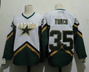 Wholesale Cheap Men's Dallas Stars #35 MARTY TURCO 2003 CCM Throwback Home NHL Jersey