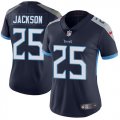 Wholesale Cheap Nike Titans #25 Adoree' Jackson Navy Blue Team Color Women's Stitched NFL Vapor Untouchable Limited Jersey