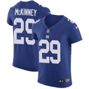 Wholesale Cheap Nike Giants #29 Xavier McKinney Royal Blue Team Color Men's Stitched NFL Vapor Untouchable Elite Jersey