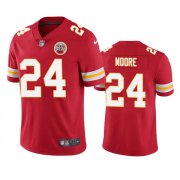 Wholesale Cheap Men's Kansas City Chiefs #24 Skyy Moore Red Vapor Untouchable Limited Stitched Football Jersey