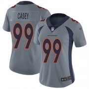 Wholesale Cheap Nike Broncos #99 Jurrell Casey Gray Women's Stitched NFL Limited Inverted Legend Jersey