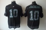 Wholesale Cheap Sideline Black United Eagles #10 DeSean Jackson Black Stitched NFL Jersey