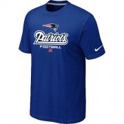 Wholesale Cheap Nike New England Patriots Big & Tall Critical Victory NFL T-Shirt Blue