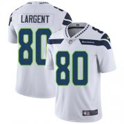 Wholesale Cheap Nike Seahawks #80 Steve Largent White Men's Stitched NFL Vapor Untouchable Limited Jersey
