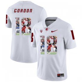 Wholesale Cheap Washington State Cougars 18 Anthony Gordon White Fashion College Football Jersey