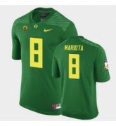 Wholesale Cheap Men Oregon Ducks Marcus Mariota Replica Green Game Football Jersey