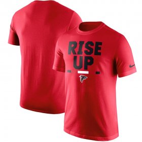 Wholesale Cheap Atlanta Falcons Nike Local Verbiage T-Shirt Red