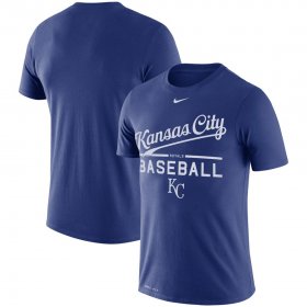 Wholesale Cheap Kansas City Royals Nike Practice Performance T-Shirt Royal