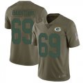 Wholesale Cheap Nike Packers #69 David Bakhtiari Olive Men's Stitched NFL Limited 2017 Salute To Service Jersey