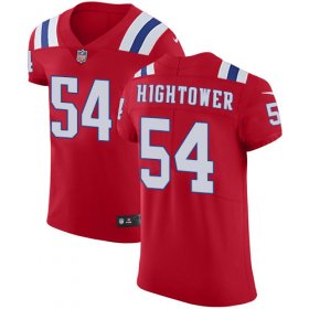 Wholesale Cheap Nike Patriots #54 Dont\'a Hightower Red Alternate Men\'s Stitched NFL Vapor Untouchable Elite Jersey