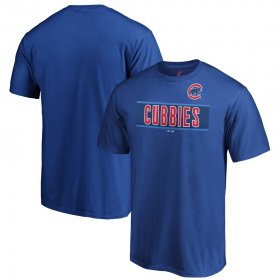 Wholesale Cheap Chicago Cubs Majestic 2019 MLB Little League Classic Wordmark T-Shirt Royal