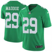Wholesale Cheap Nike Eagles #29 Avonte Maddox Green Men's Stitched NFL Limited Rush Jersey