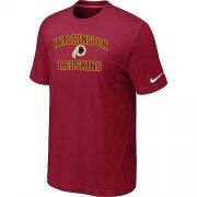 Wholesale Cheap Nike NFL Washington Redskins Heart & Soul NFL T-Shirt Red