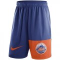 Wholesale Cheap Men's New York Mets Nike Royal Cooperstown Collection Dry Fly Shorts