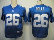 Wholesale Cheap Giants #26 Antrel Rolle Blue Stitched NFL Jersey