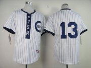 Wholesale Cheap Cubs #13 Starlin Castro White 1909 Turn Back The Clock Stitched MLB Jersey