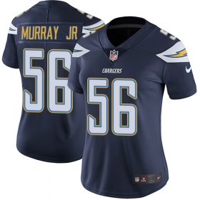 Wholesale Cheap Nike Chargers #56 Kenneth Murray Jr Navy Blue Team Color Women\'s Stitched NFL Vapor Untouchable Limited Jersey