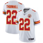 Wholesale Cheap Nike Chiefs #22 Juan Thornhill White Men's Stitched NFL Vapor Untouchable Limited Jersey