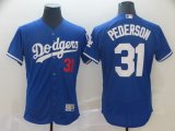 Wholesale Cheap Men's Los Angeles Dodgers #31 Joc Pederson Royal Authentic Flex Nike Jersey