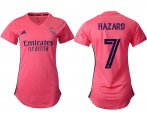 Wholesale Cheap 2021 Real Madrid away aaa version women 7 soccer jerseys