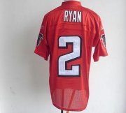 Wholesale Cheap Falcons #2 Matt Ryan Red QB Practice Stitched NFL Jersey