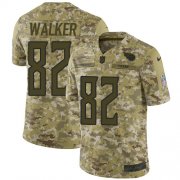 Wholesale Cheap Nike Titans #82 Delanie Walker Camo Youth Stitched NFL Limited 2018 Salute to Service Jersey