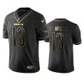 Wholesale Cheap Nike Bears #13 Marvin Hall Black Golden Limited Edition Stitched NFL Jersey