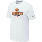 Wholesale Cheap Nike Cleveland Browns Big & Tall Critical Victory NFL T-Shirt White
