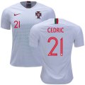 Wholesale Cheap Portugal #21 Cedric Away Soccer Country Jersey